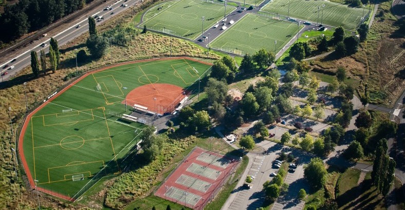 Marymoor Sports Complex Aerial